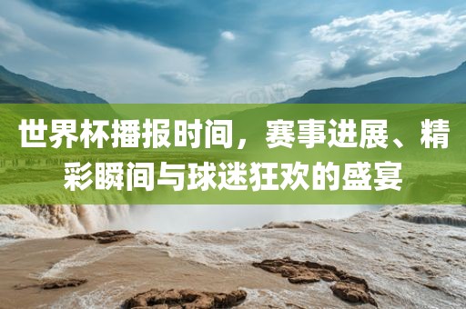 世界杯播报时间，赛事进展、精彩瞬间与球迷狂欢的盛宴广西贺州市华昌新材料有限公司