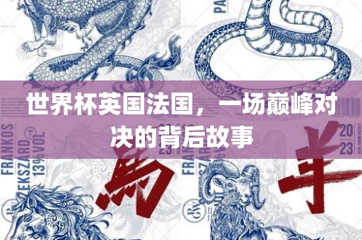 世界杯英国法国，一场巅峰对决的背后故事