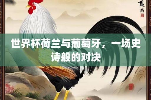 世界杯荷兰与葡萄牙，一场史诗般的对决