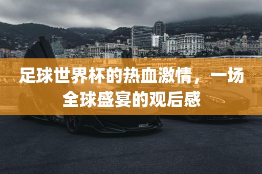足球世界杯的热血激情，一场全球盛宴的观后感