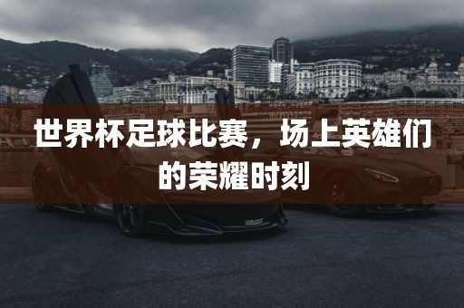 世界杯足球比赛，场上英雄们的荣耀时刻