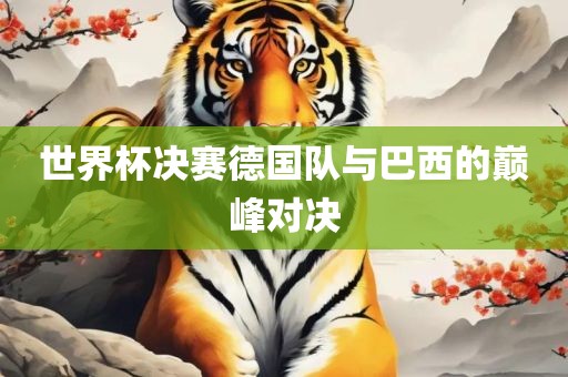世界杯决赛德国队与巴西的巅峰对决