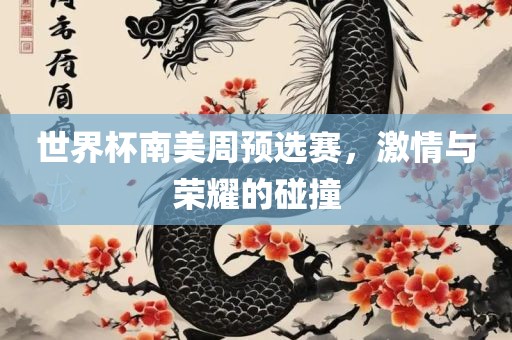 世界杯南美周预选赛，激情与荣耀的碰撞广西贺州市华昌新材料有限公司