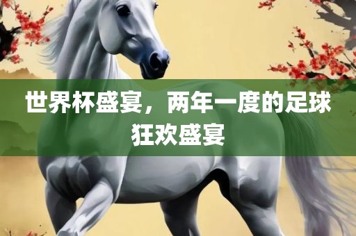 世界杯盛宴，两年一度的足球狂欢盛宴
