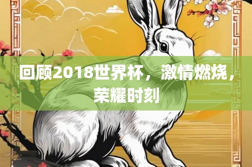 回顾2018世界杯，激情燃烧，荣耀时刻