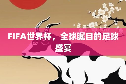 FIFA世界杯，全球瞩目的足球盛宴
