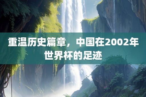 重温历史篇章，中国在2002年世界杯的足迹