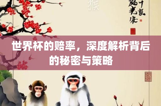 世界杯的赔率，深度解析背后的秘密与策略