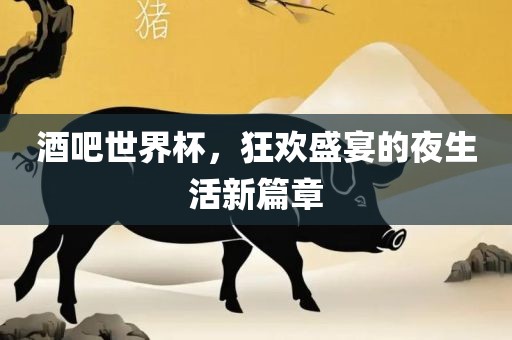 酒吧世界杯，狂欢盛宴的夜生活新篇章