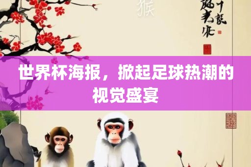 世界杯海报，掀起足球热潮的视觉盛宴