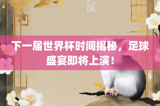 下一届世界杯时间揭秘，足球盛宴即将上演！