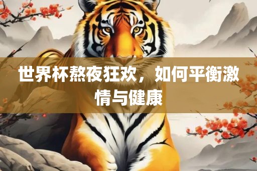 世界杯熬夜狂欢，如何平衡激情与健康