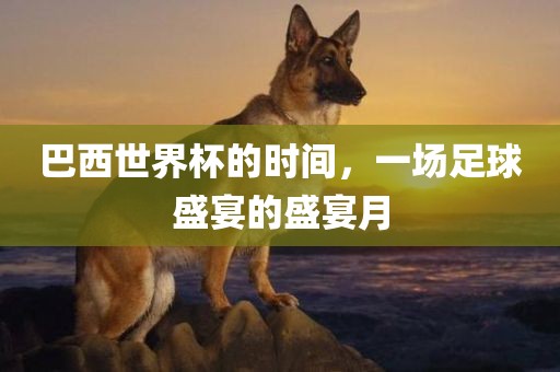 巴西世界杯的时间，一场足球盛宴的盛宴月