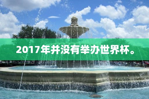 2017年并没有举办世界杯。广西贺州市华昌新材料有限公司