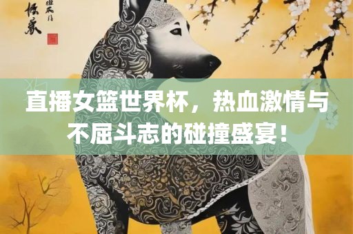 直播女篮世界杯，热血激情与不屈斗志的碰撞盛宴！