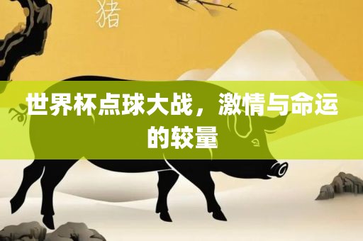 世界杯点球大战，激情与命运的较量