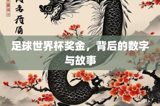 足球世界杯奖金，背后的数字与故事