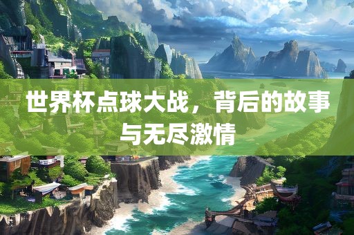世界杯点球大战，背后的故事与无尽激情