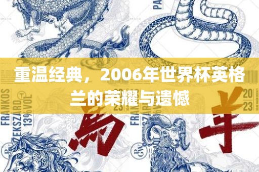 重温经典，2006年世界杯英格兰的荣耀与遗憾