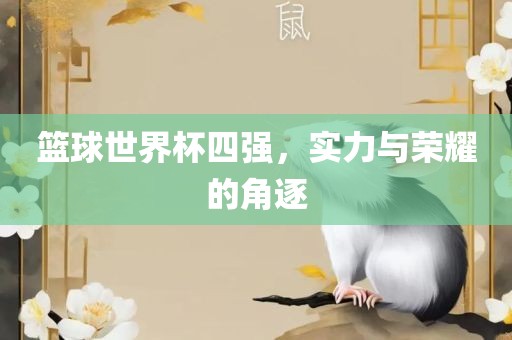 篮球世界杯四强，实力与荣耀的角逐