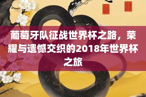 葡萄牙队征战世界杯之路，荣耀与遗憾交织的2018年世界杯之旅