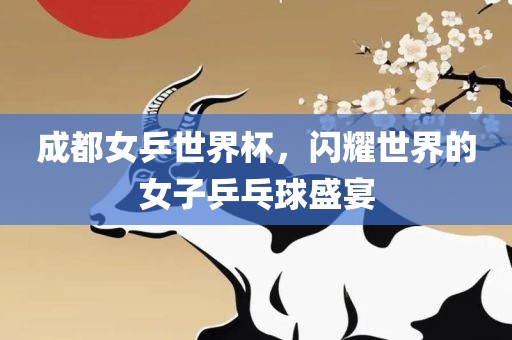 成都女乒世界杯，闪耀世界的女子乒乓球盛宴
