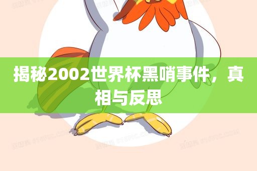 揭秘2002世界杯黑哨事件，真相与反思