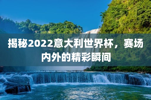 揭秘2022意大利世界杯，赛场内外的精彩瞬间