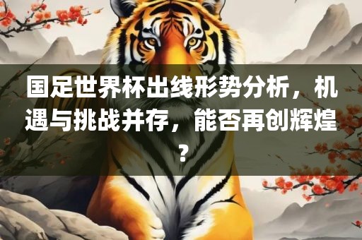 国足世界杯出线形势分析，机遇与挑战并存，能否再创辉煌？