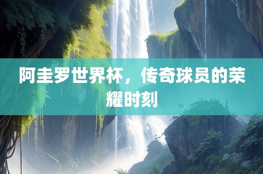 阿圭罗世界杯，传奇球员的荣耀时刻