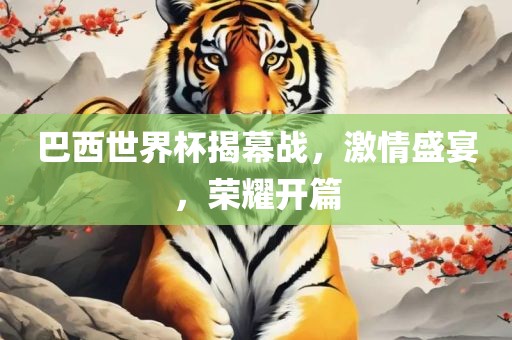 巴西世界杯揭幕战，激情盛宴，荣耀开篇广西贺州市华昌新材料有限公司