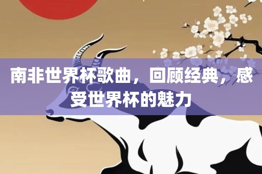 南非世界杯歌曲，回顾经典，感受世界杯的魅力