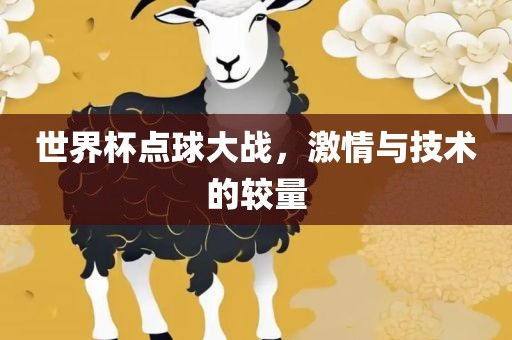 世界杯点球大战，激情与技术的较量