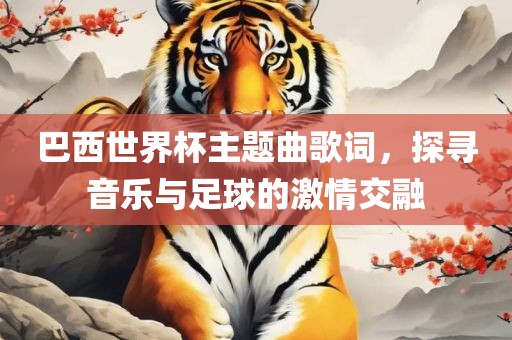 巴西世界杯主题曲歌词，探寻音乐与足球的激情交融