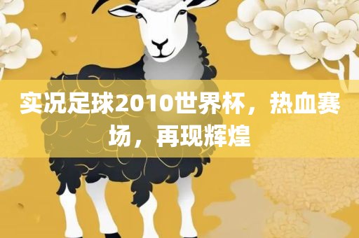 实况足球2010世界杯，热血赛场，再现辉煌