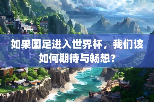 如果国足进入世界杯，我们该如何期待与畅想？