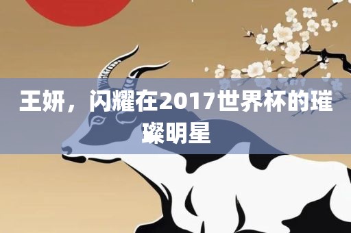 王妍，闪耀在2017世界杯的璀璨明星