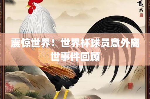 震惊世界！世界杯球员意外离世事件回顾